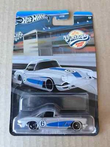 2024 Hot Wheels VINTAGE RACING CLUB 1962 CORVETTE GREY 1/5 HRT81 - Picture 1 of 1