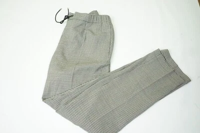 Pantalones Ralph Lauren Etiqueta Púrpura RLPL Mezcla Lana Blanco Negro Pata de Gallo 12 Nuevos Foto 1 de 4