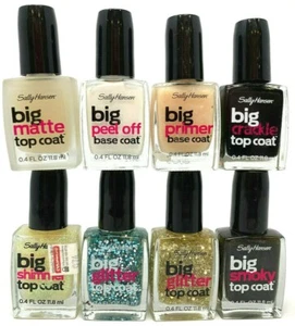 Sally Hansen Nail Treatment Big Top Coat, Choose Shade - Picture 1 of 8