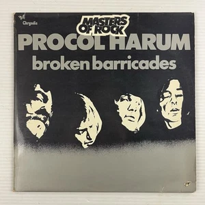 Procol Harum - Broken Barricades LP Masters Of Rock 1973 LP Vinyl Record Import - Picture 1 of 6