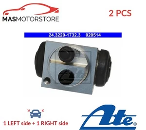 DRUM WHEEL BRAKE CYLINDER PAIR REAR ATE 243220-17323 2PCS A FOR DS DS 3 - Picture 1 of 5