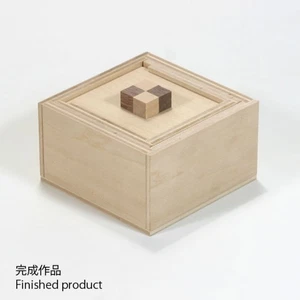 Arbeitsset: Spin Box - Level 5 - Karakuri Creation Group - Puzzle Box - DIY - Bild 1 von 2