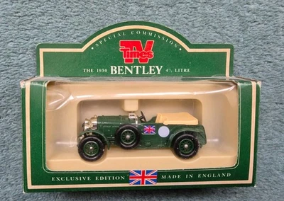 Lledo 1930 Green Bentley 4.5 Litre Racing Car Scale 1:50 TV Times Edition - Image 1 of 4