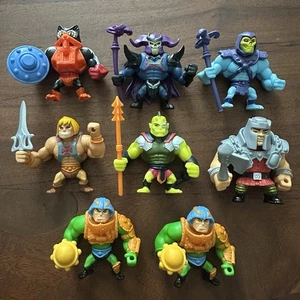 MOTU Masters of the Universe Eternia Minis Lot Of 8 Figures - Picture 1 of 18