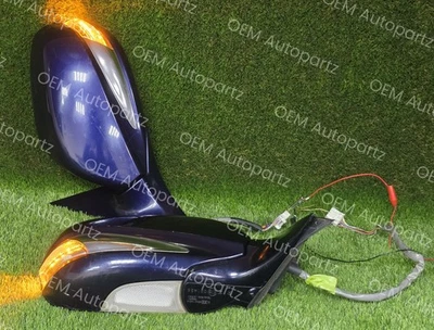 Par de espejos retrovisores laterales Lexus GS350 GS460 GS450H 2009-2011 con luz LED usados OEM Foto 1 de 4