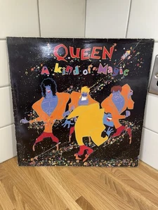Queen - A Kind Of Magic LP 1986 1st UK EMI EU 3509 Lyric Inner G/Fold Very Good - Picture 1 of 6