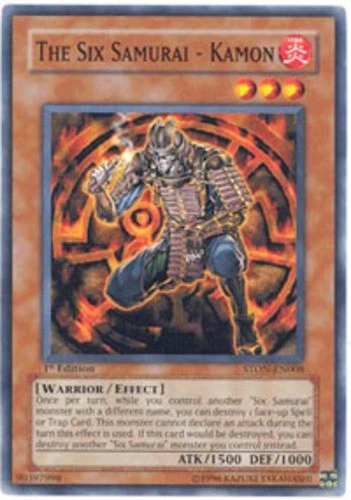 The Six Samurai - Kamon - STON-EN008 - Common - Unlimited Edition - Lightly Play - Image 1 of 1