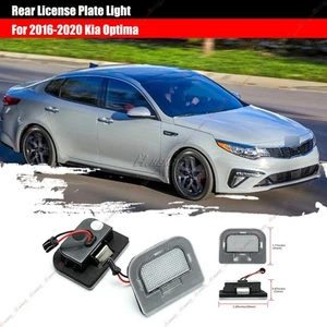Paar Kennzeichenbeleuchtung Nummernschild Beleuchtung für Kia Optima 16-20 - Picture 1 of 8