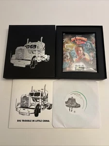 Big Trouble in Little China Blu-Ray Steelbook Box Set with 7" Purple Vinyl - Picture 1 of 5
