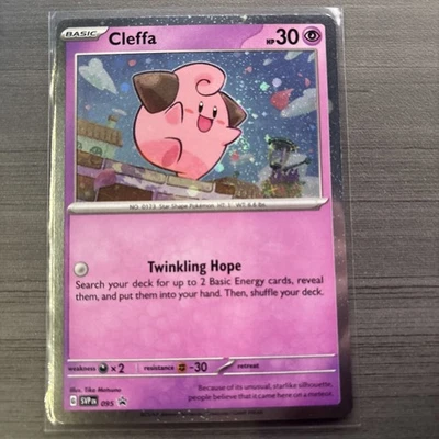 Cleffa 095 Sv: Scarlet & Violet Promo Cards Holo - Image 1 of 2
