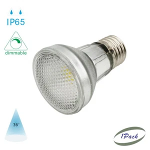 PAR16 Led Spot Light Bulb 7W 110V Waterproof Dimmable Warm White Light Glass - Picture 1 of 9