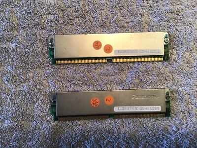 2 X Panasonic EUXSR08TV07E Ram Module Motherboard - Image 1 of 4