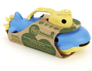Green Toys Water Submarine Bathtub Water Pool Sub Toy - BPA Free - Made in USA