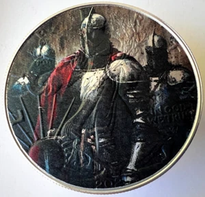 Cavalieri d'Onore - Edizione Limitata American Silver Eagle moneta da 1 oz .999 dollaro d'argento - Foto 1 di 5