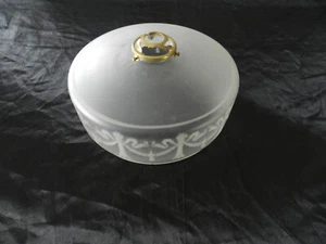 Antique Acid Clear Crystal Pendant Chandelier Louis XVI Decor / Baccarat - Picture 1 of 9