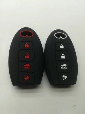 2*Cubierta de llave remota de silicona para INFINITI G35 M56 M37 M35 Q70 QX60 Q50 QX50 Foto 1 de 4