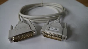 Kabel D-Sub 25 2m - SubD25 2 Meter Datenkabel Stecker - Stecker - neu - Picture 1 of 1