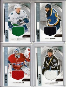  2015-16 Upper Deck Premier Rookies Jerseys #R21 Slater Koekkoek RC
