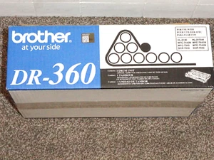 Unidad de batería Brother DR-360 negra DR360 HL-2140 MFC-74440N HL-2170W NUEVA CAJA ABIERTA - Imagen 1 de 7