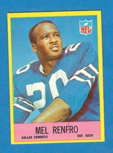 1967 Philadelphia HOF Mel Renfro Dallas Cowboys #59         2 - Picture 1 of 2