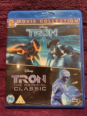 DISNEY TRON THE ORIGINAL CLASSIC & Legacy TWO MOVIE COLLECTION BLU-RAY - Image 1 of 2