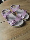 Birkenstock Arizona Sparkly Glitter Lilac Sandals/Slides Size 28 (Uk 10) Junior