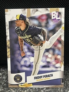 2024 Freddy Peralta #37 Topps Big League Milwaukee Brewers Free Shipping - Picture 1 of 2