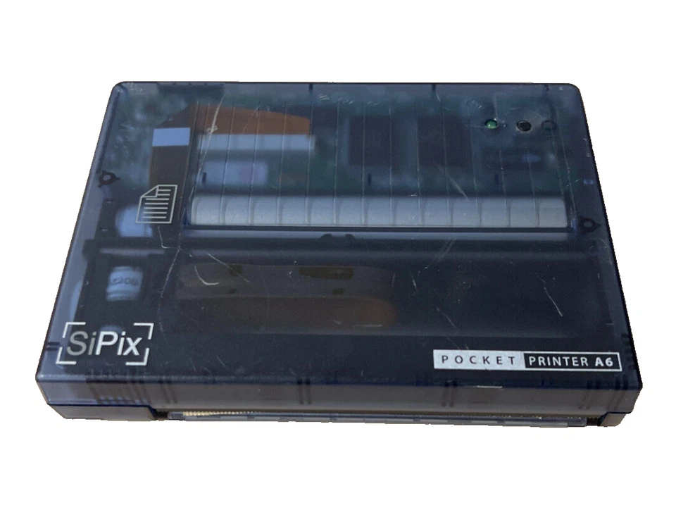 SiPix Pocket Printer A6 Thermal Technology Infrared Portable Battery Powered - Image 1 of 1