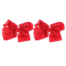  2 Pcs Bow Hairpin Large Clips Big Bows Huge Decorate Barrettes