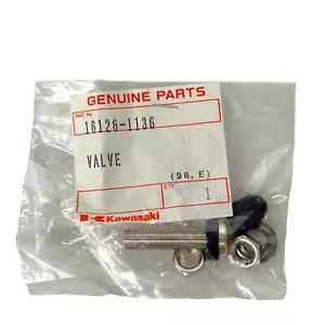 Kawasaki 16126-1136 Tire Valve fits Vulcan Ninja KZ1000, Genuine - Picture 1 of 8