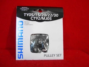 Shimano TY05/15/20/22/30 10T Jockey Wheel Pulleys (2) For Shimano Derailleur New - Picture 1 of 2