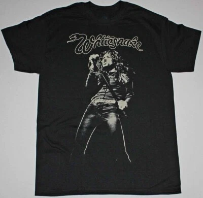 Live WHITESNAKE David Coverdale Shirt Classic Black Unisex S-5XL - Immagine 1 di 3