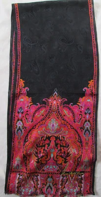 -Echarpe RALPH LAUREN  soie  vintage Scarf  30 x 130 cm - Photo 1/4