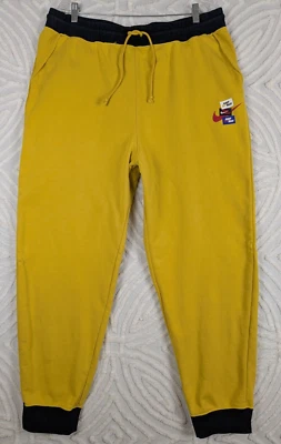 Pantalones deportivos Air Jordan Jumpman NIKE para hombre talla 2XL oro amarillo DH7724-781 Foto 1 de 4