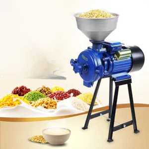 Machine Electric Grain Mill Cereals Grinder 3000W 110V Coffee Mill with Funnel - Picture 1 of 5