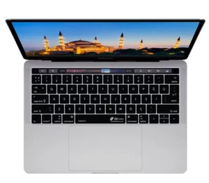 Housse De Clavier Skin Cover Allemand Vers Disposition Turque Pour MacBook Pro - Afbeelding 1 van 1