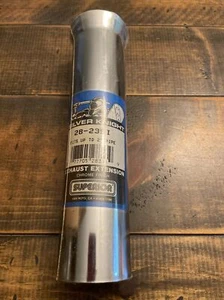 Superior Automotive Chrome Exhaust Extension 28-2351 Fits up to 2” Pipe - Picture 1 of 4