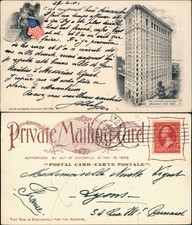 1898 Manhattan-New York City The Empire Building Postcard
