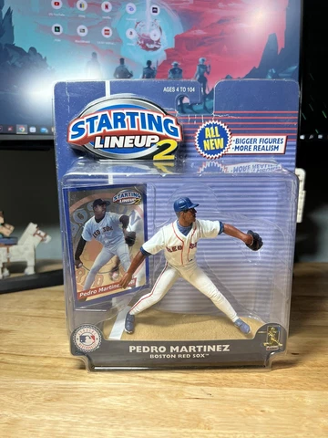 Pedro Martinez 2001 Starting Lineup 2 Baseball SLU Figure Boston Red Sox MLB MOC Cover