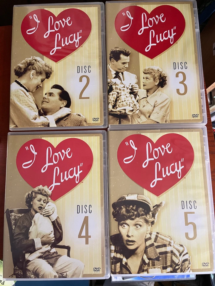 I love Lucy Season Two DVD Set Used Very Good Condition Missing Disk 1 - Image 1 of 1