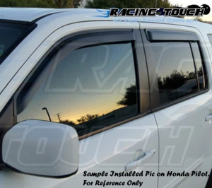 Window Visor Rain Guard 4pc In Channel For Dodge Dakota 00-04 Quad Cab SLT SXT - Picture 1 of 7