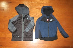 2 LOT ❤️ 5-6y M BOY 🇺🇦 NIKE RUSSEL DRY FIT HOODY SCHOOL SWEATER ZIP ❤️ JACKET - Picture 1 of 8