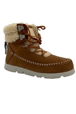 Botas de invierno Manitobah de gamuza con cordones roble excursionista del Pacífico Foto 1 de 3