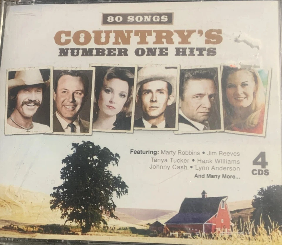 Country's Number One Hits ~ 80 Songs on 4CDs New 2014 - Image 1 of 1