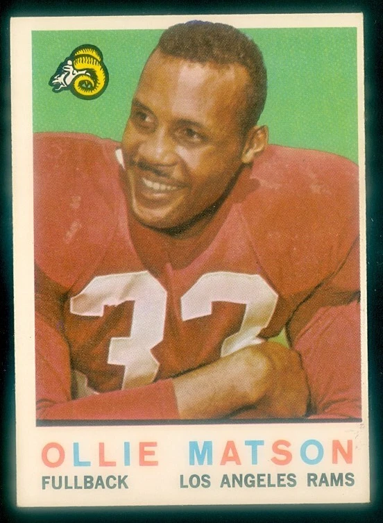 1959 TOPPS #50 OLLIE MATSON EXMT - Image 1 of 1