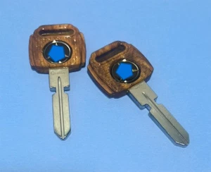 Brown Key Blank Fits Mercedes Benz 300CE 300SD 300SL 420SEL SL320 SL600 300D - Picture 1 of 2