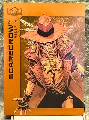 2025 Skybox Metal Universe Batman #102 Scarecrow Orange FX /25 - Image 1 of 2