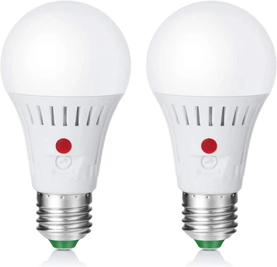 Lampadina Crepuscolare Regolabile, LED E27 Con Sensore Di Luce, 7W Lampadine Bia - Immagine 1 di 4