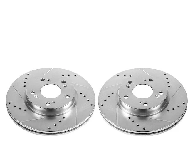 Front Brake Rotor Set For 2012-2015 Honda Civic Sedan 2013 2014 TF283WS — 第 1/1 张图片