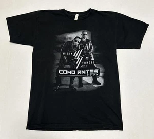 T-Shirt Wisin Y Yandel 2019 Tour Konzert Erwachsene Medium Reggaeton schwarz Rap Tee - Bild 1 von 16